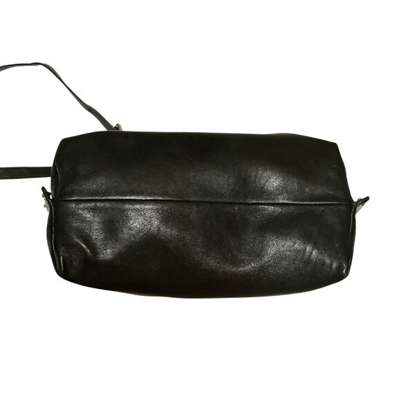 Marc Jacobs Paradise Baxter Luxury Lambskin Leather Black Crossbody Silver Studs - Picture 6 of 12